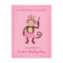 Monkey Princess 1st Birthday