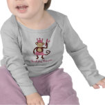 Monkey Princess 1st Birthday T-shirt