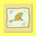 Monkey Quilt magnets
