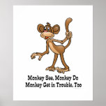 Monkey See, Monkey Do posters