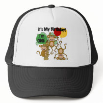 Monkey Shine 1st Birthday T-shirts and Gifts Hat