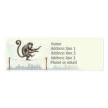 Monkey Shines Business Card