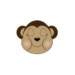 Monkey Sleeping Photo Cutout