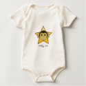 Monkey Star Baby Onesie t-shirts