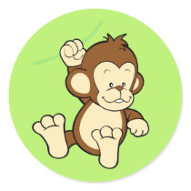 Monkey Sticker