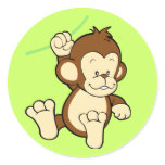 Monkey sticker