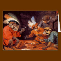 Monkey Tavern Card cards
