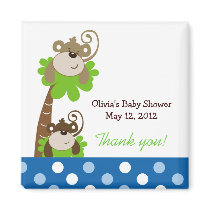 MONKEY TIME (Blue Dot) Favour Magnet