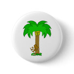 Monkey Tree Hugger buttons
