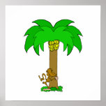 Monkey Tree Hugger posters