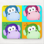 Monkey Warhol Mouse Pads