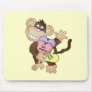 Monkey With Candy Hearts Tshirts and Gifts Mouse Pad