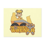 Monkey Wrench Bulldozer Tshirts and gifts Postcard