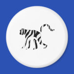 Monkey Zebra: Wild Mash-Up magnets