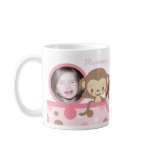 Monkey Zoo Lil Monkeys Mug-pink 2