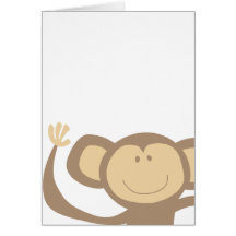 Monkeying Around Greeting Cards