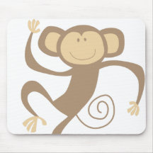 Monkeying Around Mousepad