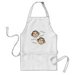 Monkeys aprons