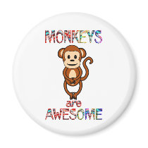 Monkeys are Awesome Magnets