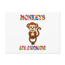 Monkeys are Awesome Post Cards