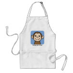 Monkeys Are Friends aprons