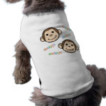 Monkeys pet clothing