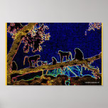 Monkeys on Tree posters