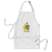Monkeys Twin Girls T-shirts and Gifts Aprons