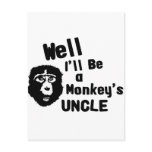 Monkeys Uncle postcards