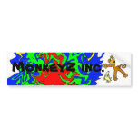 MonkeyZ inc. Bumper Sticker bumper stickers