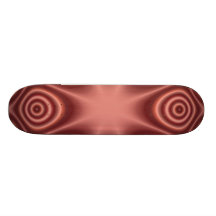 Mono-coloured Pattern abstract Skate Boards