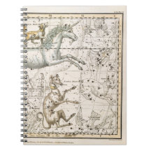 Monoceros, from 'A Celestial Atlas', pub. in 1822 Journals