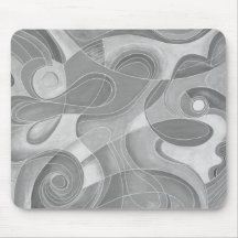 monochrome abstract mousepads