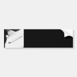 Monochrome B&W Electric Guitar Close-Up 2 Bumper Stickers