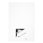Monochrome B&W Electric Guitar Close-Up 2 Customised Stationery