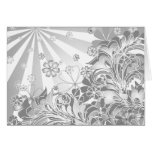 monochrome flowers