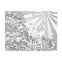 monochrome flowers