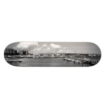 monochrome skateboard