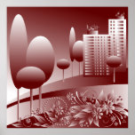 monochrome urban posters