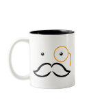 Monocle and Moustache mugs
