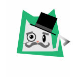 Monocle Cat t-shirts