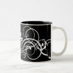 monogram3 coffee mugs
