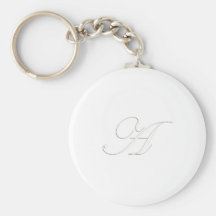 Monogram A Key Chain