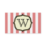 Monogram Business Card - Vintage Circus Inspired business cards