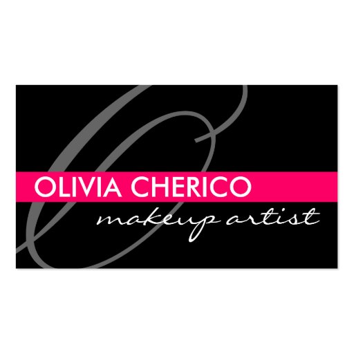 Monogram Business Cards