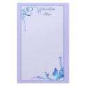 Monogram Butterfly Stationery