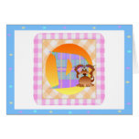 Monogram D Dogs Cards