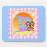 Monogram D Dogs Mousepad