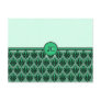 Monogram Fleur de Lis Postcards