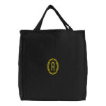 Monogram Initial Embroidered Bag embroidered bags